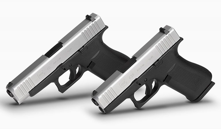 Glock Unveils Slimline G43x and G48 Pistols