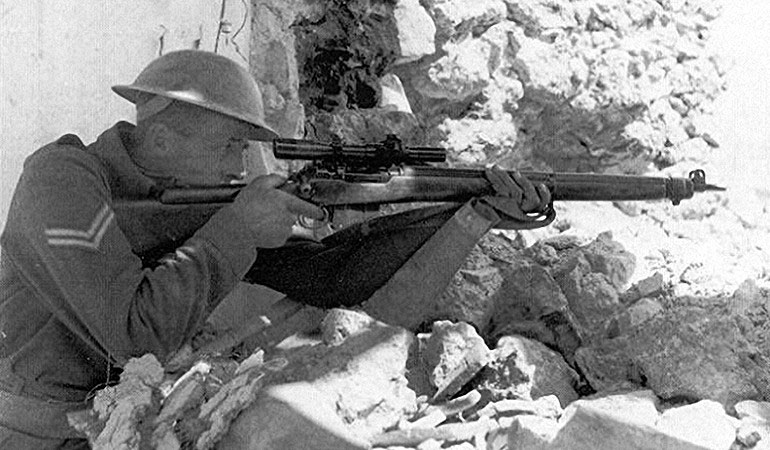 Lee Enfield No. 4(T) Sniper Rifle