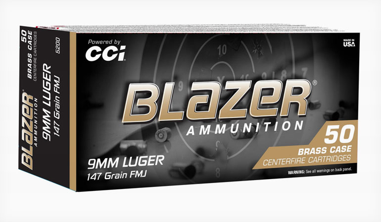 New Blazer 9mm Luger Load Perfect for Realistic Practice