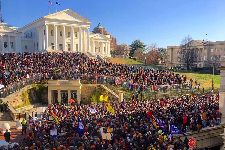Gun-Rights Groups Activism in Virginia: NRA, VCDL & GOA