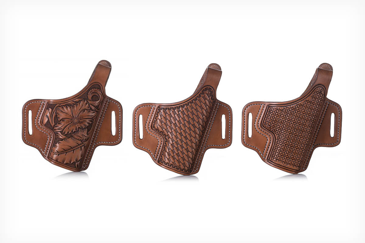 FALCO Exclusive Hand-Carved OWB Leather Holsters and Matching Gun Belts: New for 2022