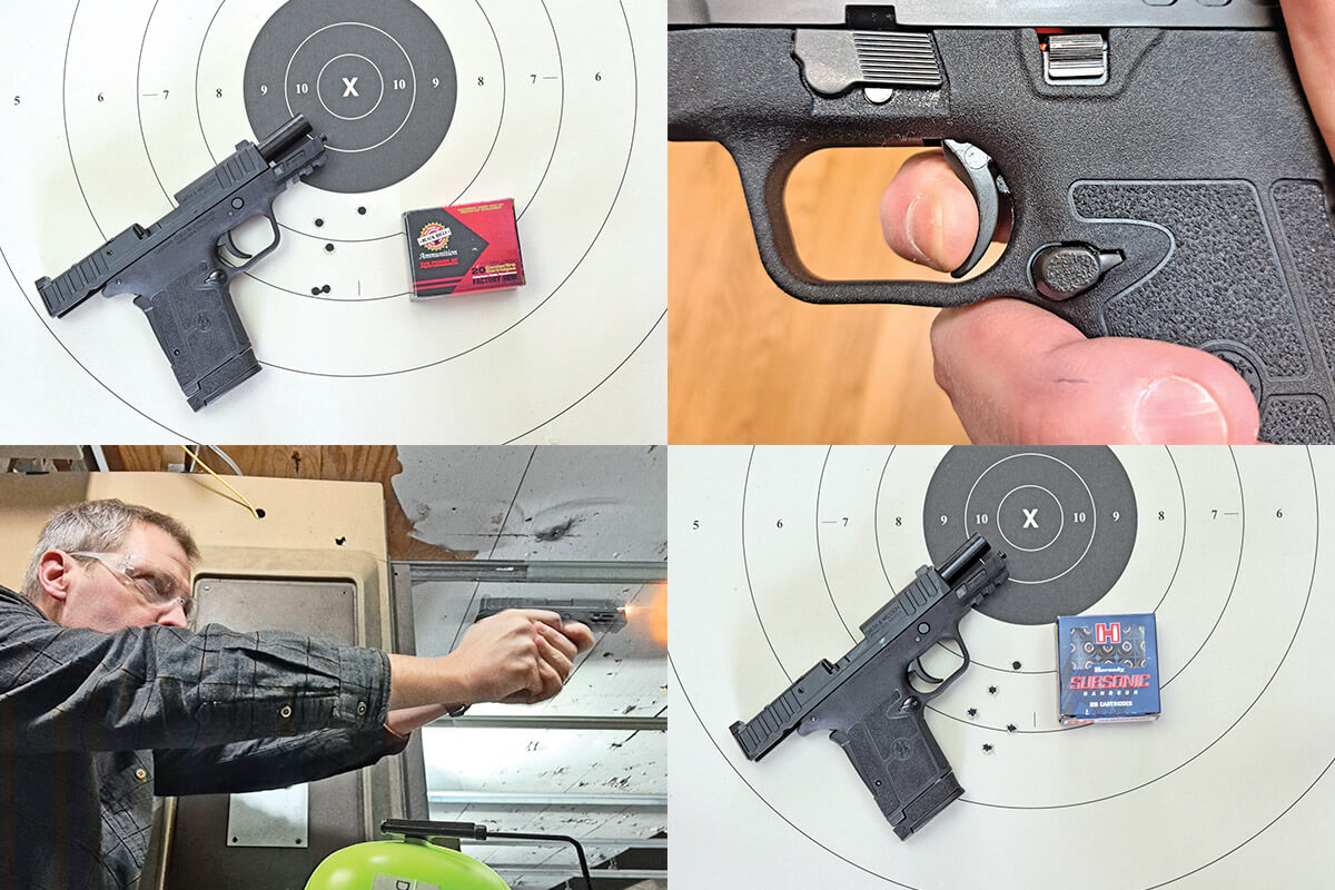 Smith & Wesson Equalizer Concealed Carry Pistol accuracy data
