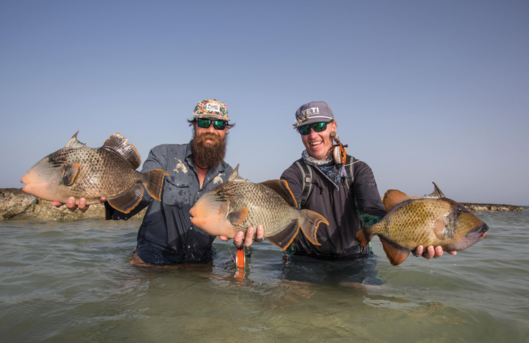 Chasing TriggerFish on the Nubian Flats