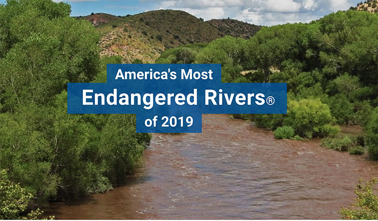 2019 Most Endangered Rivers 
