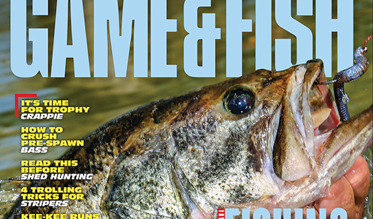 On Newsstands: 2019 Game & Fish Fishing Calendar