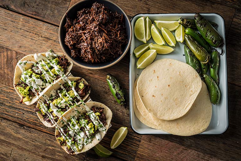 Braised Wild Game Shredded Tacos Recipe