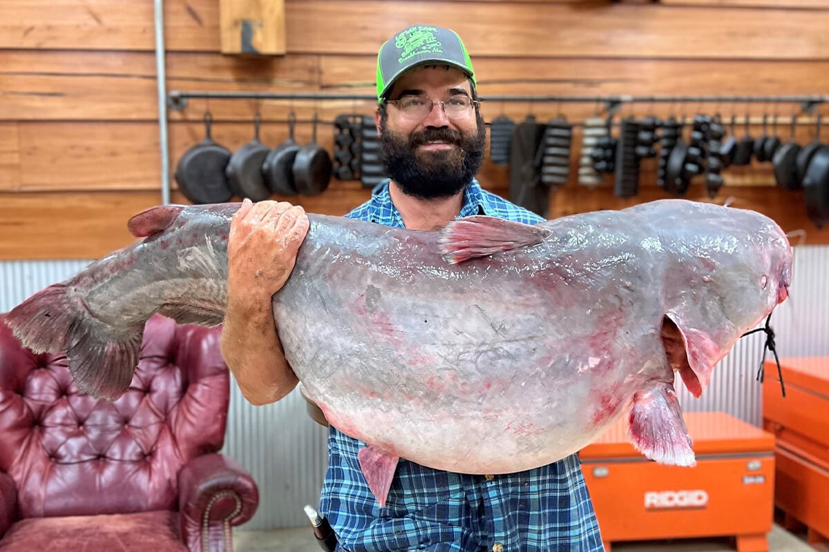 Another Blue Catfish Record Goes Down in Mississippi