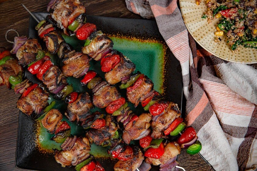 Bacon-Wrapped Crappie Kebabs Recipe