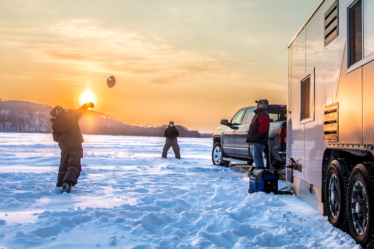 Stay and Go to Up Your Ice-Fishing Success