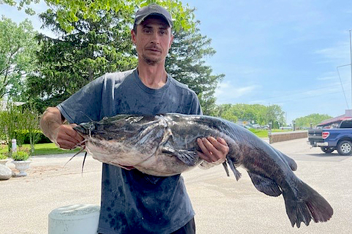 Angler Fulfills Catfish Passion with Record Flathead