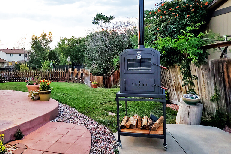 Up Your Outdoor Cooking Game with a Real Wood Burning Oven