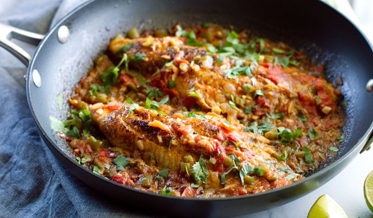 quick easy catfish veracruz recipe skillet