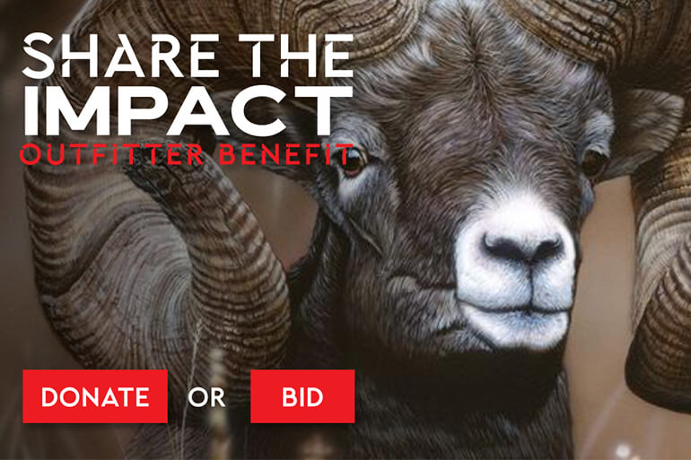SCI Kicks Off 'Share the Impact' Outfitter Benefit Auction