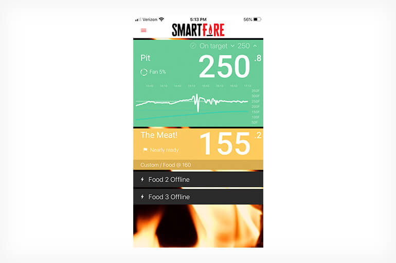 Smartfire app