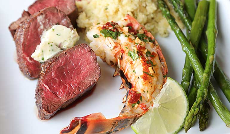 Venison Loin and Lobster Recipe