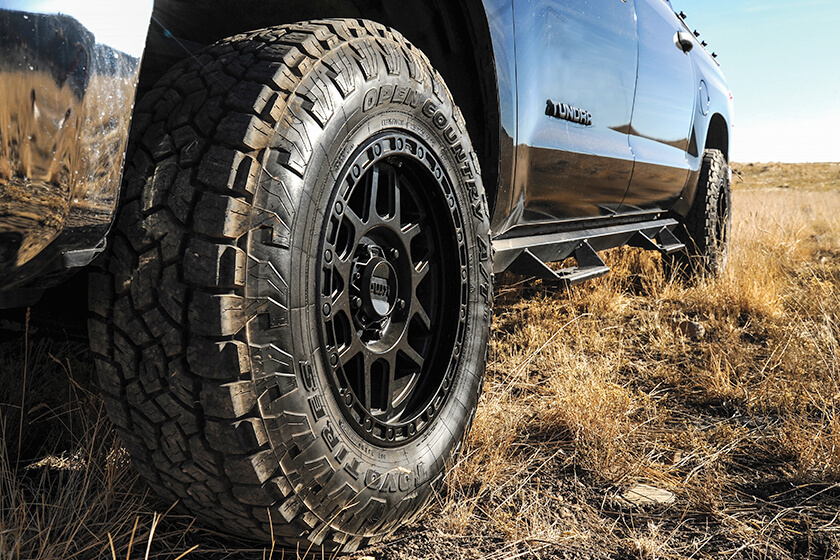 Toyo Tires Open Country R/T with KMC KM544 Mesa wheels