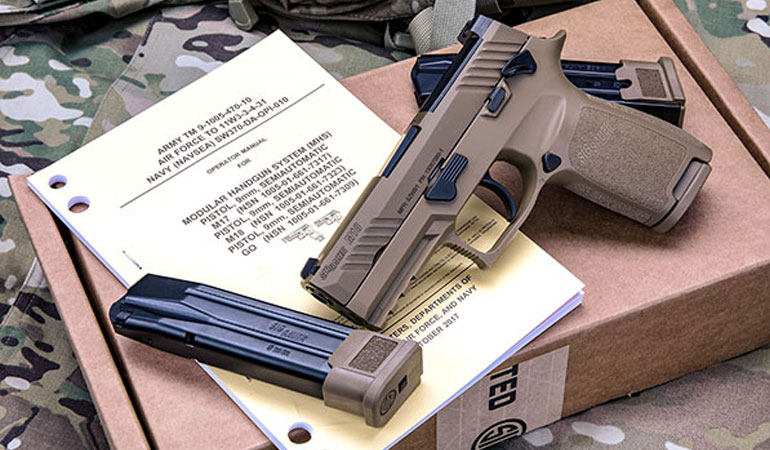 SIG SAUER M18 Sets New Standard for U.S. Army's MHS Reliability Testing