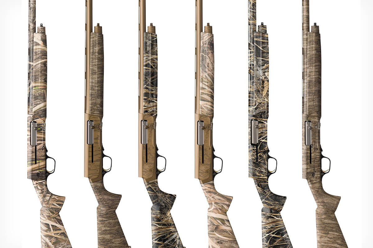 Browning A5 Models Now Available in Mossy Oak and Real Tree Camouflage