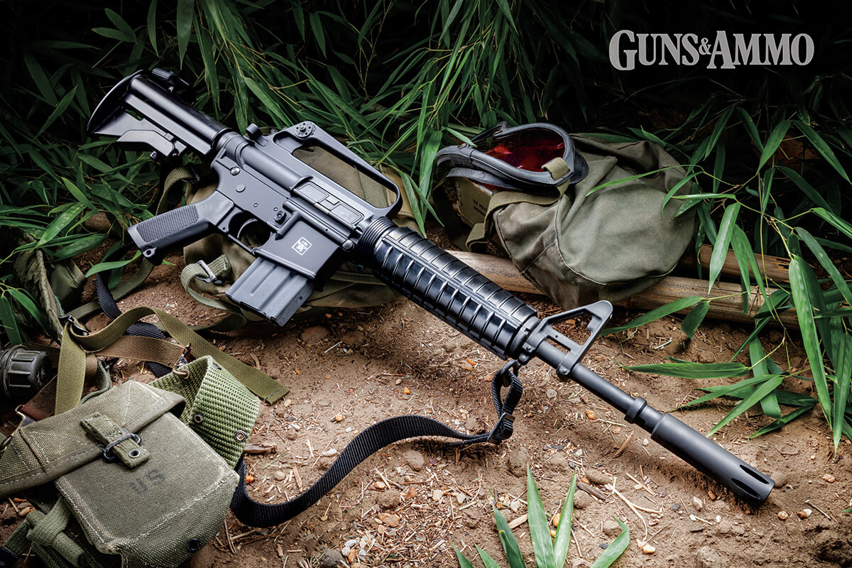 Colt GAU-5/A/A Carbine Replica Honors Spec Op Raiders of Son Ty Prison