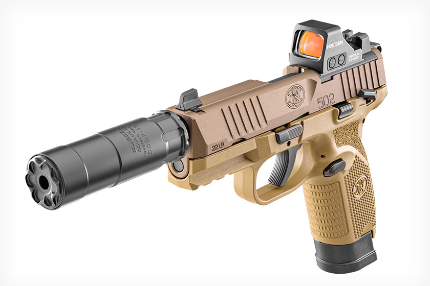 FN 502 Tactical .22 LR Optics-Ready Pistol