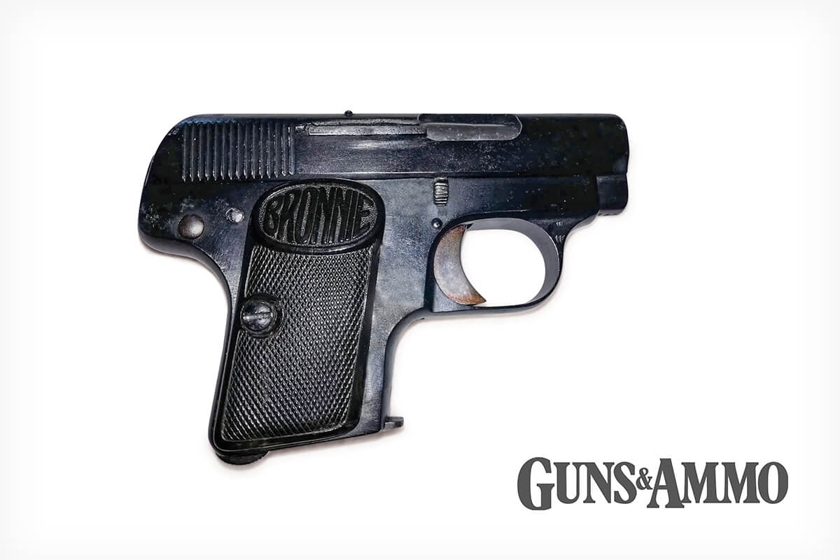 Gun Room: Rare Bronnie 6.35mm Pistol?