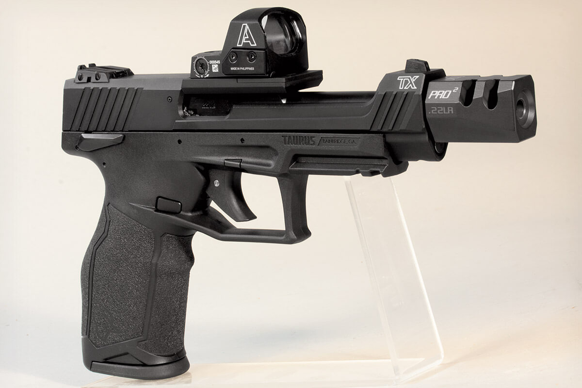 Taurus TX22 Competition SCR Semiauto .22LR Pistol: Review