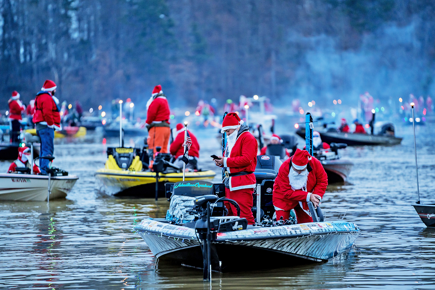 World's Largest Santa Claus Bass Tournament Raises More Than $15K For Charity