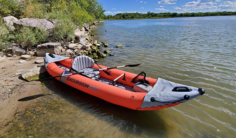 Intex Excursion Pro (Inflatable Fishing Kayak)