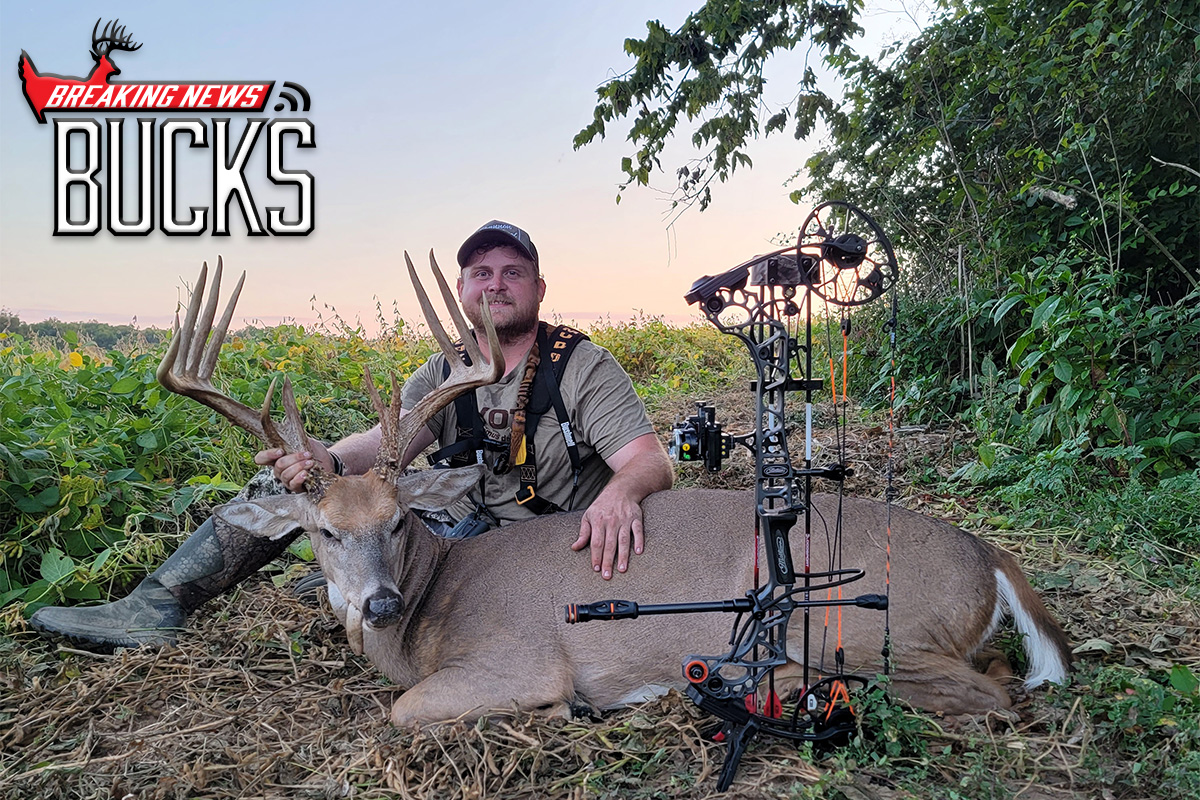 Kentucky Bowhunter Arrows 189-inch Buck Right After Discovering It