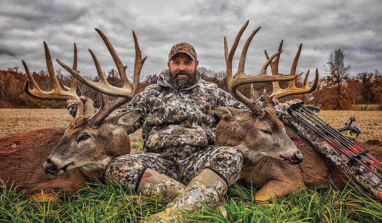 2 Illinois Trophy Whitetails in 18 Hours
