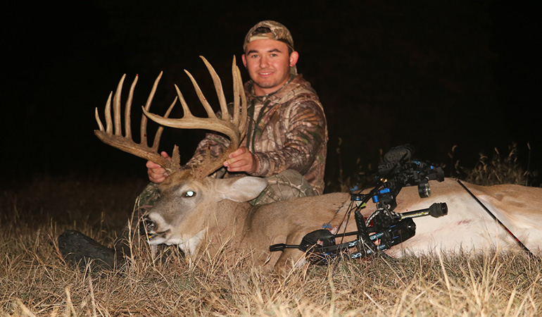 College Student Arrows Potential Oklahoma State Record Buck