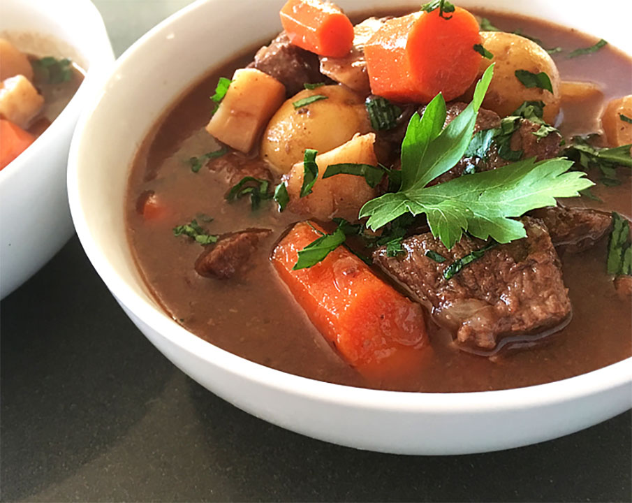 Antelope Venison Stew with Root Vegetables Recipe