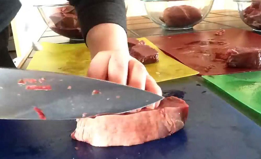 How-To Butcher Venison Backstrap into Steak (Video)