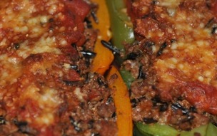 Bell Peppers Stuffed with Venison (Recipe)