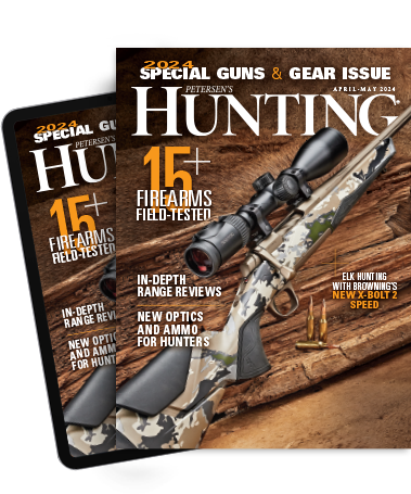 Petersen's Hunting Magazine Covers Print and Tablet Versions