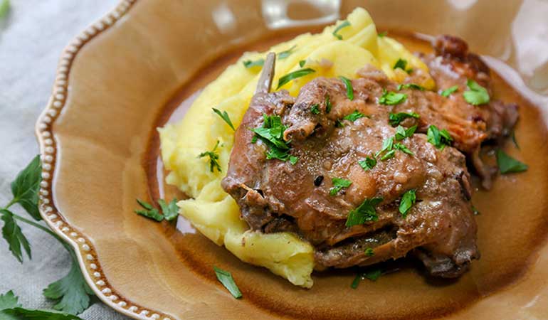 German Rabbit Stew (Hasenpfeffer) Recipe - Petersen&amp;#39;s Huntin