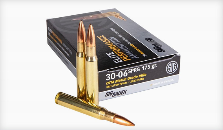 New 30-06 Springfield Elite Match Ammo from SIG SAUER