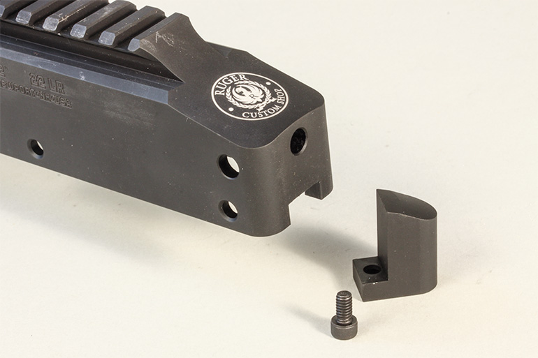 Ruger 10/22 Competition covered port