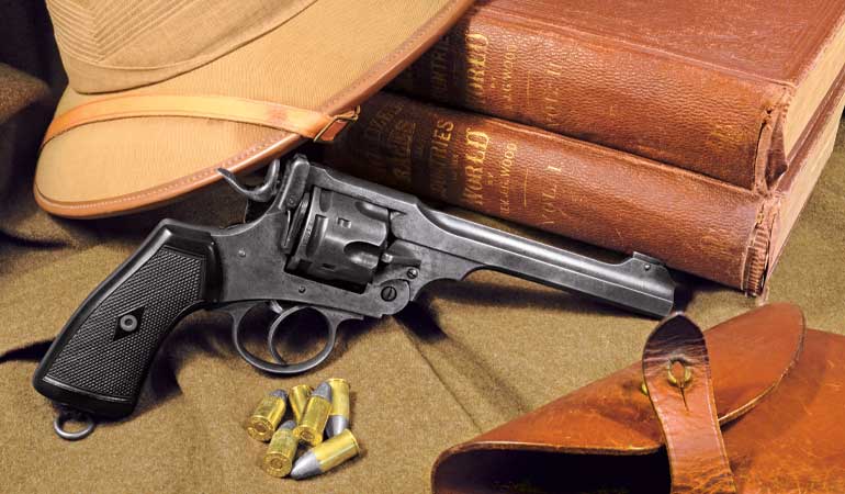 The British Webley Double-Action Revolver