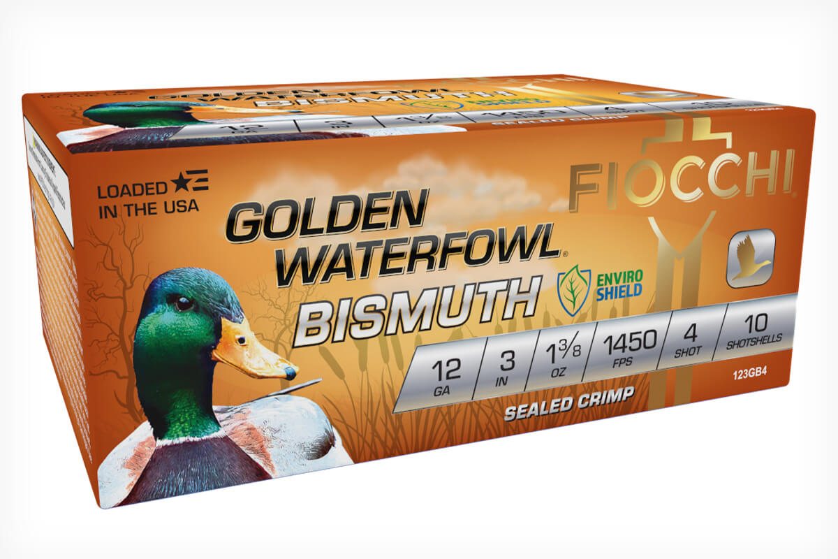 Fiocchi Golden Waterfowl Bismuth shotshells