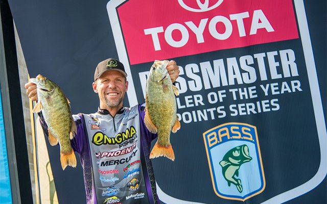 Martens Wakes Up Late, Still Wins Toyota Bassmaster Angler of The Year Title Early