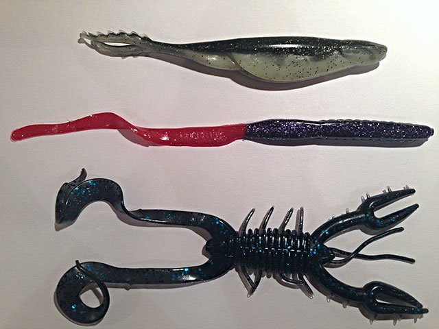 4 of the Best Bass Plastics to Use with a Carolina Rig