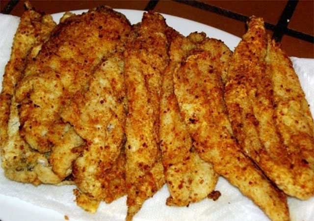 Fried Haddock