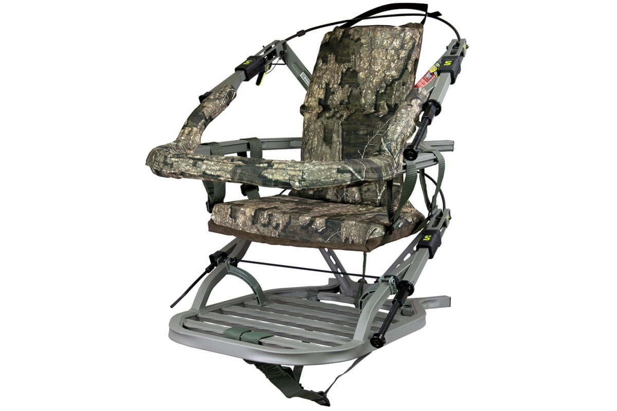 Swivel chair tree stand hot sale