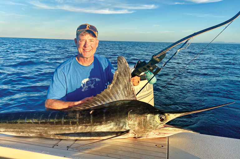 Bowfishing for Marlin in Mexico