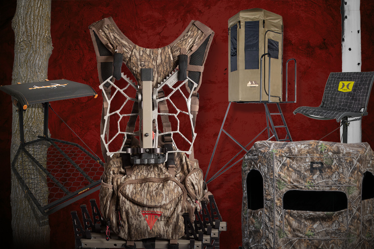 New Treestands, Tree Saddles and Hunting Blinds for 2022