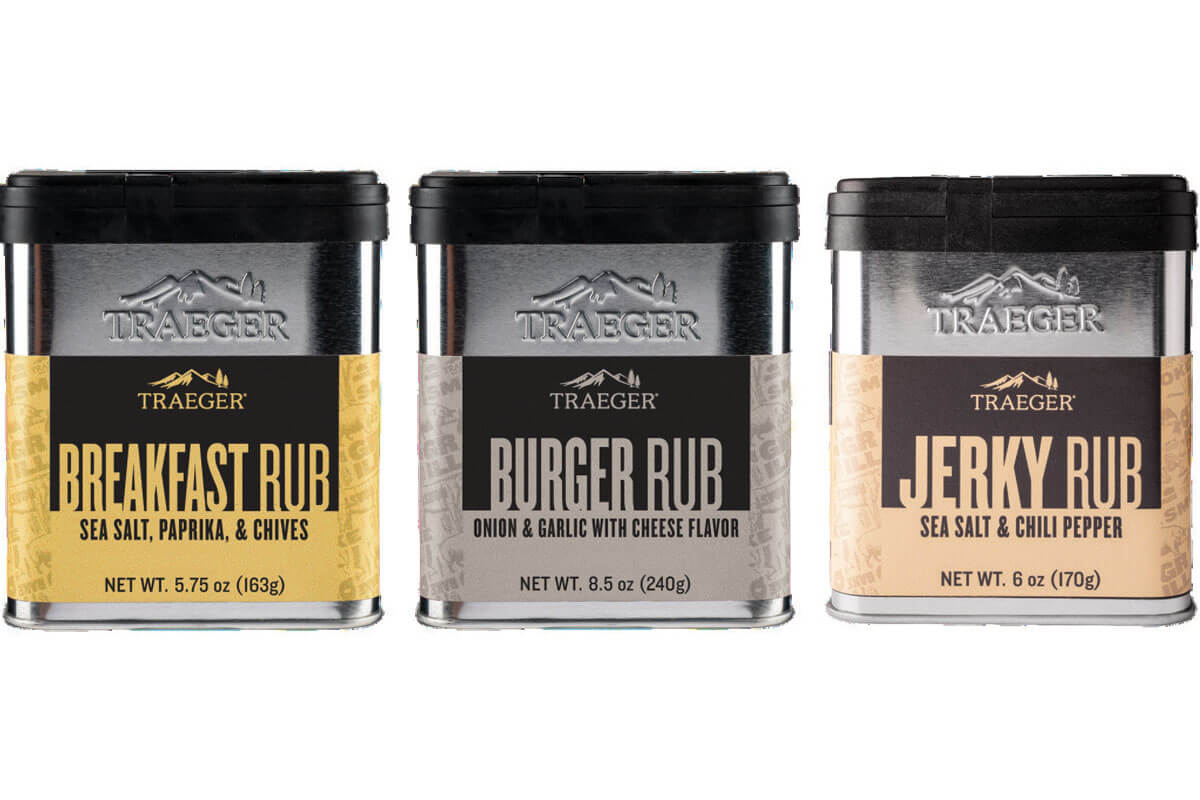 Traeger Seasoning, Sample Rub Pack (5 oz Bags/6 Flavors)