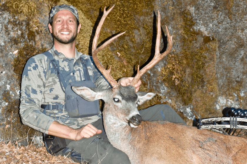 A slam of North American deer. Wildlife biologist and outdoor