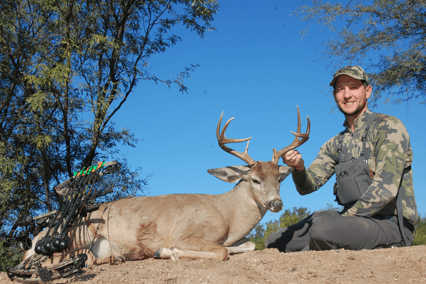 A slam of North American deer. Wildlife biologist and outdoor