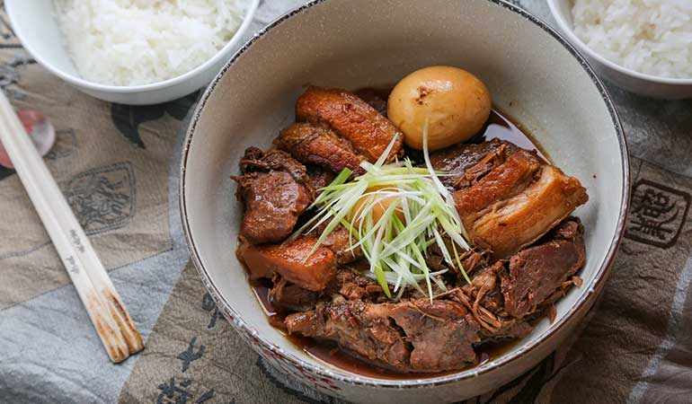 Japanese-Style Venison and Pork Belly (Jenny Nguyen-Wheatley photo)